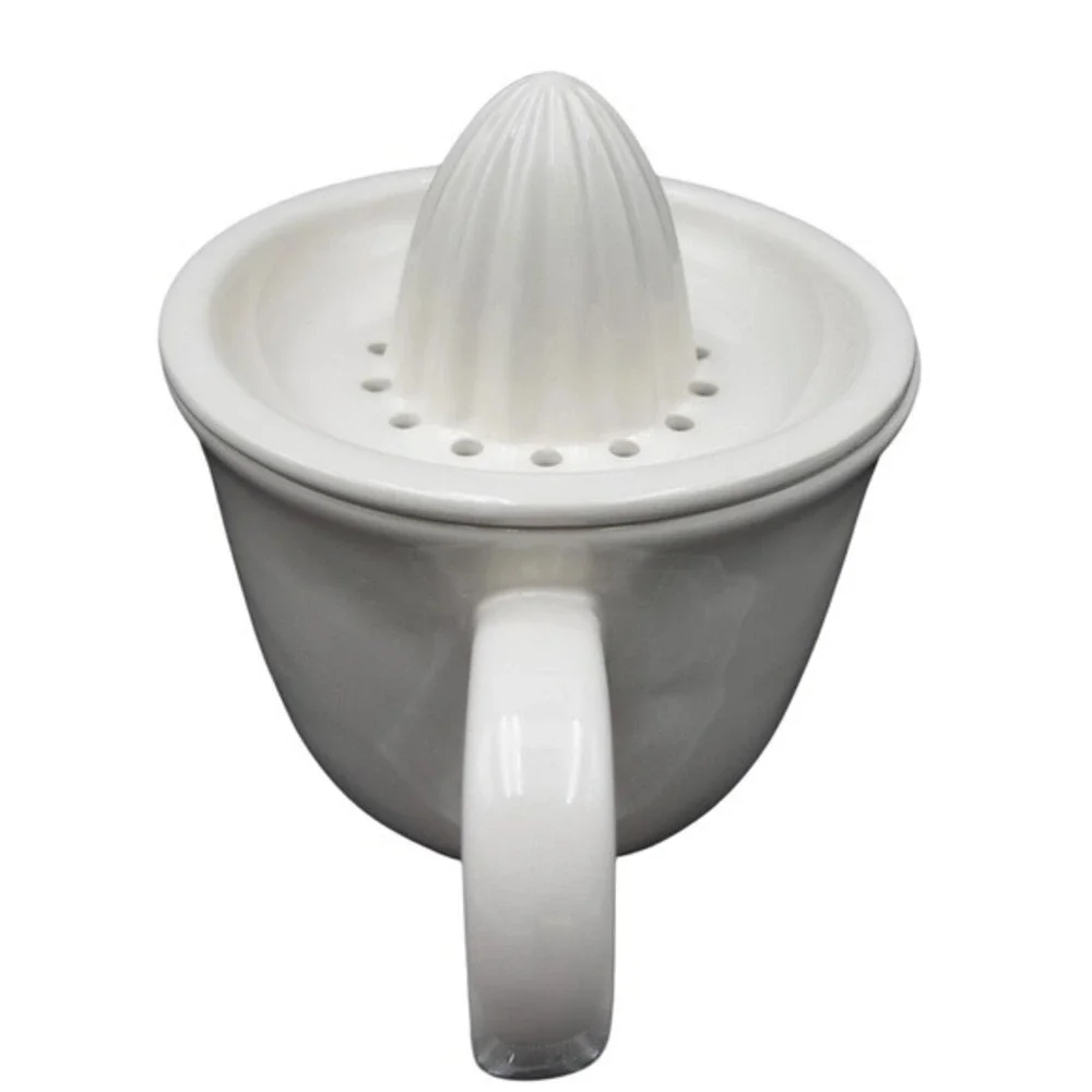 Rae Dunn Artisan Collection Ceramic Juice Reamer with Mug‎ New Farmhouse
